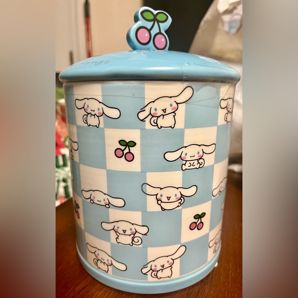 New! Cinnamoroll Cookie Jar